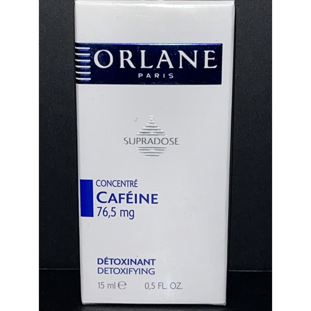 Orlane Paris Supradose Detoxifying Cafeine / Caffeine 15ml / .5oz NEW